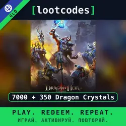 Dragonheir: Silent Gods — Top Up 7000 + 350 Dragon Crystals — Global Account Top-Up