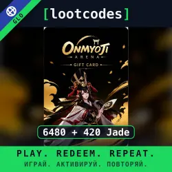 Onmyoji Arena — Top Up — 6480 + 420 Jade — Global