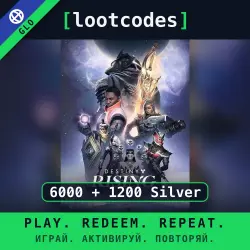 Destiny: Rising — Top Up 6000 + 1200 Silver — Global Account Top-Up