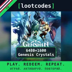 Genshin Impact — Top Up 6480+1600 Genesis Crystals — TH — Account Top-Up
