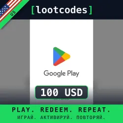 Google Play Gift Card $100 USD — Google Play United States Digital Code