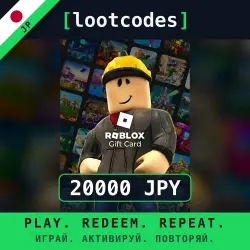 Roblox Gift Card JPY 20000 — Roblox Япония Цифровой код