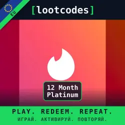 Tinder Gift Card Tinder 12 Month Platinum — Tinder Bulgaria Digital Code