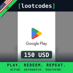 Google Play Gift Card 150 USD — Google Play United States Digital Code