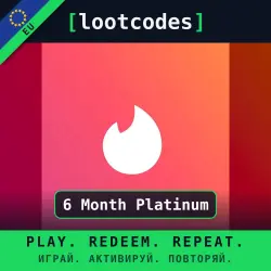 Tinder Gift Card Tinder 6 Month Platinum — Tinder Netherlands Digital Code