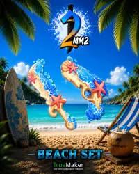 Beach set (Sand set) | MM2 — Roblox, лот №213441