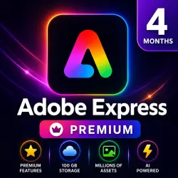 Adobe Express Premium 4 Months (Global) - Instant Delivery