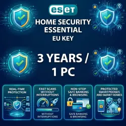 ESET Home Security Essential Key | 3 Years / 1 PC