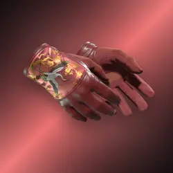 Driver Gloves | Brocade Crane (Battle-Scarred)