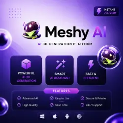 Meshy AI | Pro / Studio | Готовый аккаунт | Доставка в течение нескольких часов