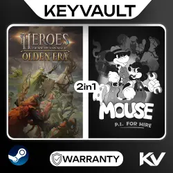 HEROES OF MIGHT AND MAGIC: OLDEN ERA / MOUSE: P.I. FOR HIRE 2IN1 | STEAM OFFLINE | AUTO DELIVERY