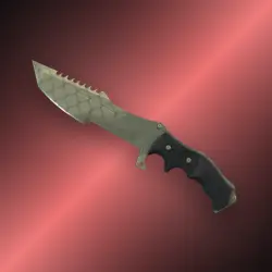 StatTrak Huntsman Knife | Safari Mesh (Well-Worn)