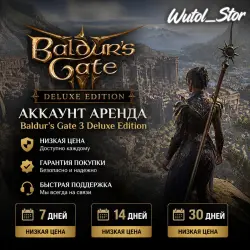 BALDUR'S GATE 3・ONLINE・ACCOUNT RENT 24/7・STEAM・PC・