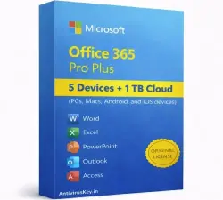 Office 365 Pro Plus E3 + 1TB OneDrive | 5 Devices | 1 Year