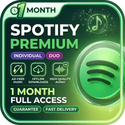 Spotify Premium 1 Month – Ad-Free Music, Offline Downloads & High Quality