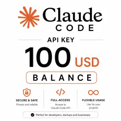 Claude API 100 USD - Usage Credits Top Up