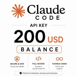 Claude API 200 USD - Usage Credits Top Up