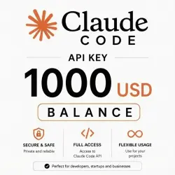 Claude API 1000 USD - Usage Credits Top Up