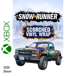 SnowRunner – Scorched Vinyl Wrap Xbox