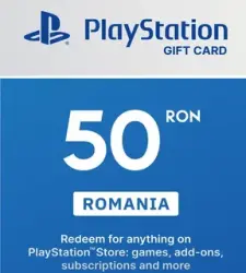 PlayStation Network replenishment of PSN Romania RON wallet from 50 to 1000 Auto-release 24/7