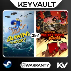 DARWIN'S PARADOX / SUPER MEAT BOY  2IN1 | STEAM OFFLINE | AUTO DELIVERY