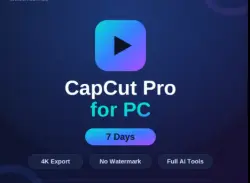 CapCut Pro Subscription (iOS, Android, PC) 7 DAYS