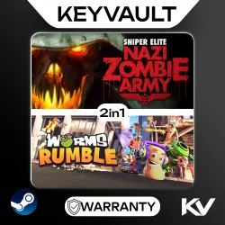 SNIPER ELITE: NAZI ZOMBIE ARMY / WORMS RUMBLE 2IN1 | STEAM OFFLINE | AUTO DELIVERY