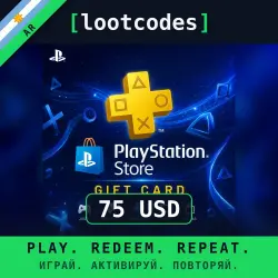 PlayStation Store Gift Card $75 USD — PlayStation Argentina Digital Code