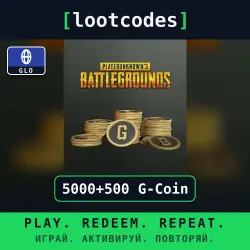 PUBG: BATTLEGROUNDS G-Coin — 5000+500 G-Coin — Steam — Glob…, лот №324027