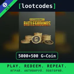 PUBG: BATTLEGROUNDS G-Coin 5000+500 G-Coin — Steam Global Digital Code
