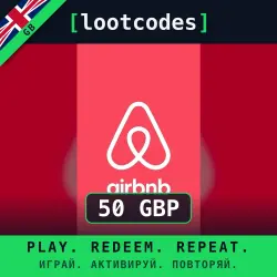 Airbnb Gift Card — GBP 50 — United Kingdom