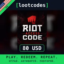 Riot Cash Gift Card — $80 USD — Riot Games — United States