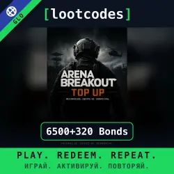 Arena Breakout Bonds — 6500+320 Bonds — Global