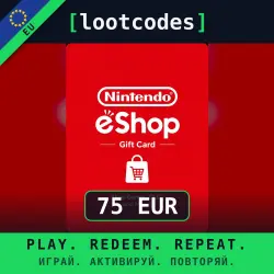 Nintendo eShop Gift Card €75 EUR — Nintendo Switch Portugal Digital Code