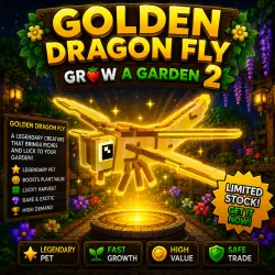 X3 Golden Dragonfly | Grow a Garden 2