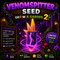 X5 Venom Spitter Seed | Grow a Garden 2