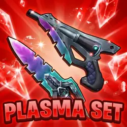 Plasma Set - Murder Mystery 2 (MM2) — Roblox, лот №213461