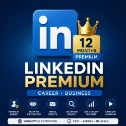 LinkedIn Premium 12-Month Activation | Career • Business