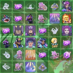 Marvel Rivals Twitch Drops 34 items