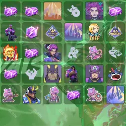 Marvel Rivals Twitch Drops 30 items