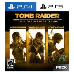Tomb Raider: Trilogy+Witcher 3+4 Games EU PS5