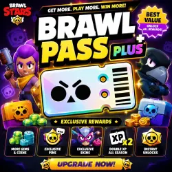 Global 13$ / 1299₽ BRAWL PASS PLUS With LogOut SS