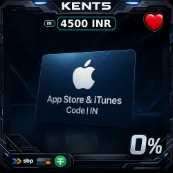 INR 4500 App Store & iTunes code — Индия (IN) [Цифровой код] — App Store и Apple ID, лот №256926