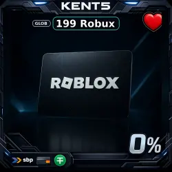 Roblox: 199 Robux | 2.77$ Balance — Russia (RU) [Digital Code]