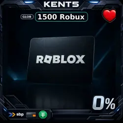 Roblox: 1500 Robux | 16.74$ Balance — Russia (RU) [Digital Code]