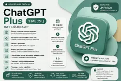 ChatGPT Plus | 1 месяц | ЛИЧНЫЙ АККАУНТ