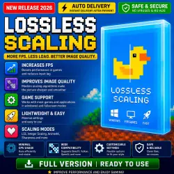 Lossless Scaling | Increase FPS in games | Automatically issue