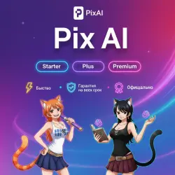 PixAI Art STARTER/PLUS/PREMIUM 1-12M | Обновление/продление | Г.арантия