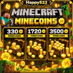 Minecraft, Minecoins — наборы 330, 1720 и 3500 монет, глоба…, лот №269208