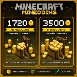 minecraft minecoins 1720 & 3500 coins Global Key